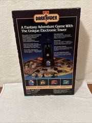 1981 Dark Tower Board Game BOX ONLY DAMAGED Milton Bradley