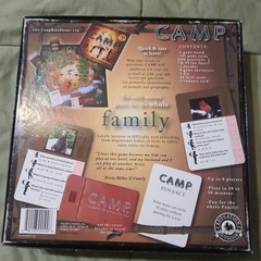 Education Outdoors Camp Board Game Unisex OS Multicolor Nature Trivia