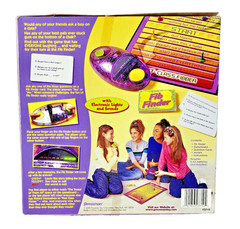 Teen Game Electronic Fib Finder Vintage Pressman 2000 Board Game Open Box