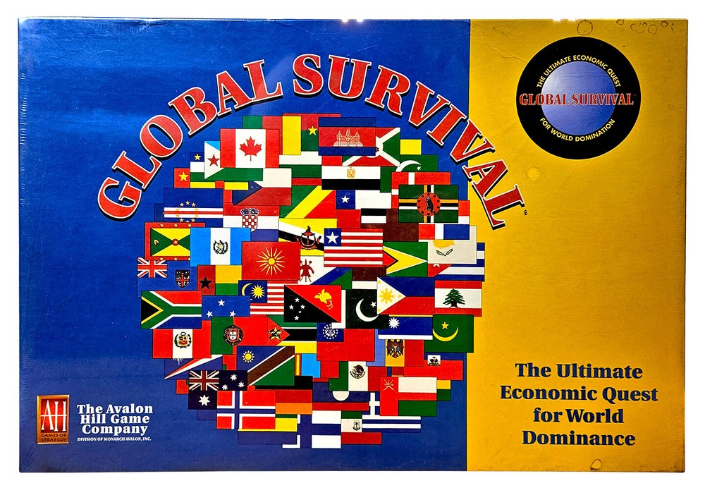 Global Survival Board Game Avalon Hill