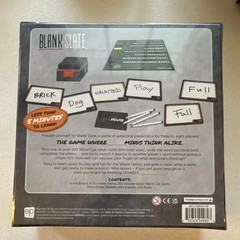 USAopoly Blank Slate Party Word Game 3-8 Players Dry-Erase Markers 8+ Years