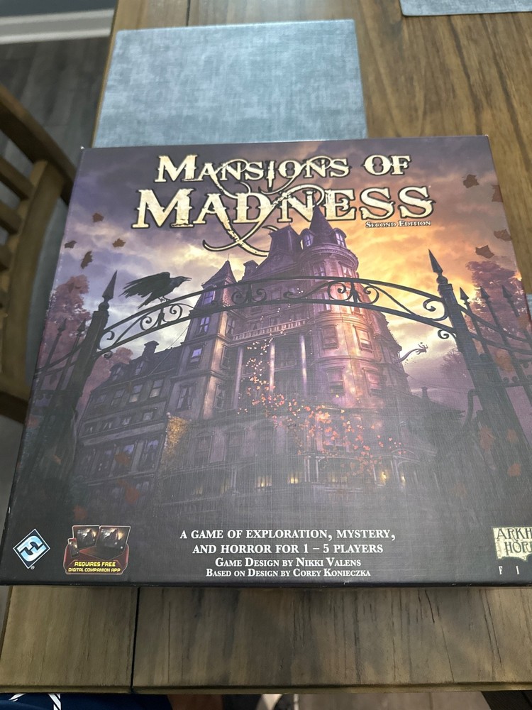 Mansions of Madness 2nd edition Board Game – MAD20 (Fantasy Flight Games)