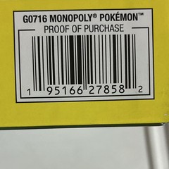 Hasbro Gaming Monopoly Pokémon Board Game, Plastic Tokens, 2-4 Players, G0716