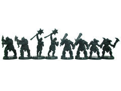 HeroQuest: 8x ORC Minis & Card NEW!!