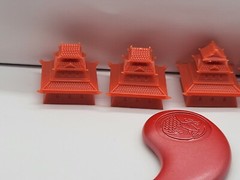 Rising Sun Daimyo CMON Koi Plastic Alliance markers & strongholds