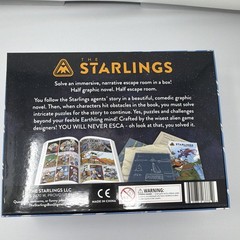 The Starlings LLC Box One Adventure Escape Room Game Immersive Narrative 3+