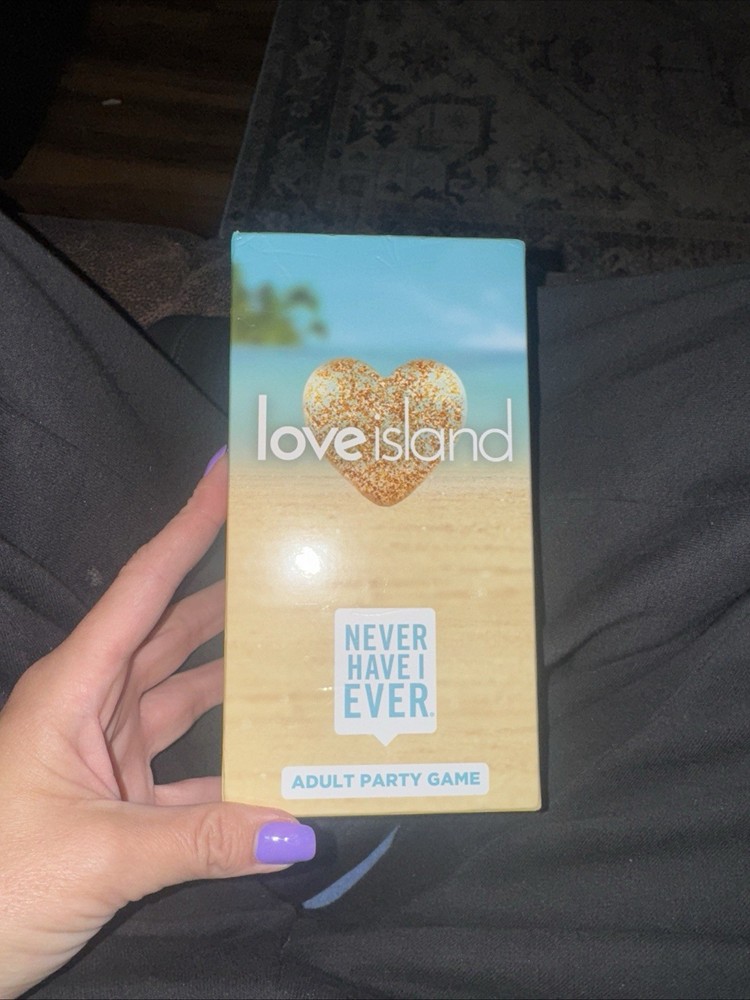 Love Island Party Game Brand New and Sealed Never Have I Ever Adult Game Trivia