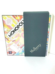 Monopoly Board Game Mulberry Luxury Bag UK Limited Edition Sealed England RARE