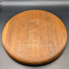 Wood Solitaire Marble Game Board, Solid Hardwood Hand Made