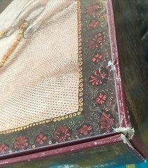 Authentic Models Semi-Precious Solitaire Game 36 Handmade Marbles In Box