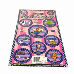 Vintage 90’s Nintendo NOS Super Mario World Slamcaps Pogs By Slamco NEW Sealed