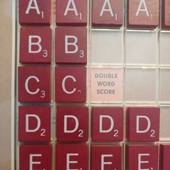 Scrabble Deluxe Edition Rotating Board 1989 Complete Read Description