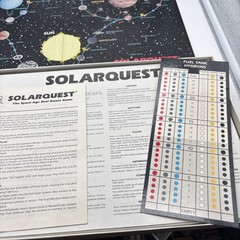 1986 Solarquest Game by Golden Complete in Great Condition Condition Rare Unique