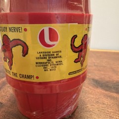 Vtg 1970 Lakeside Games Barrel of Monkeys #8312 Red Leisure Dynamics Sealed NOS