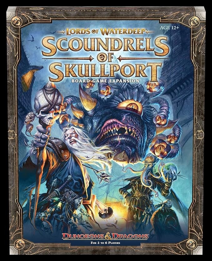 Dungeons & Dragons: Lords of Waterdeep: Scoundrels of Skullport Expansion Board