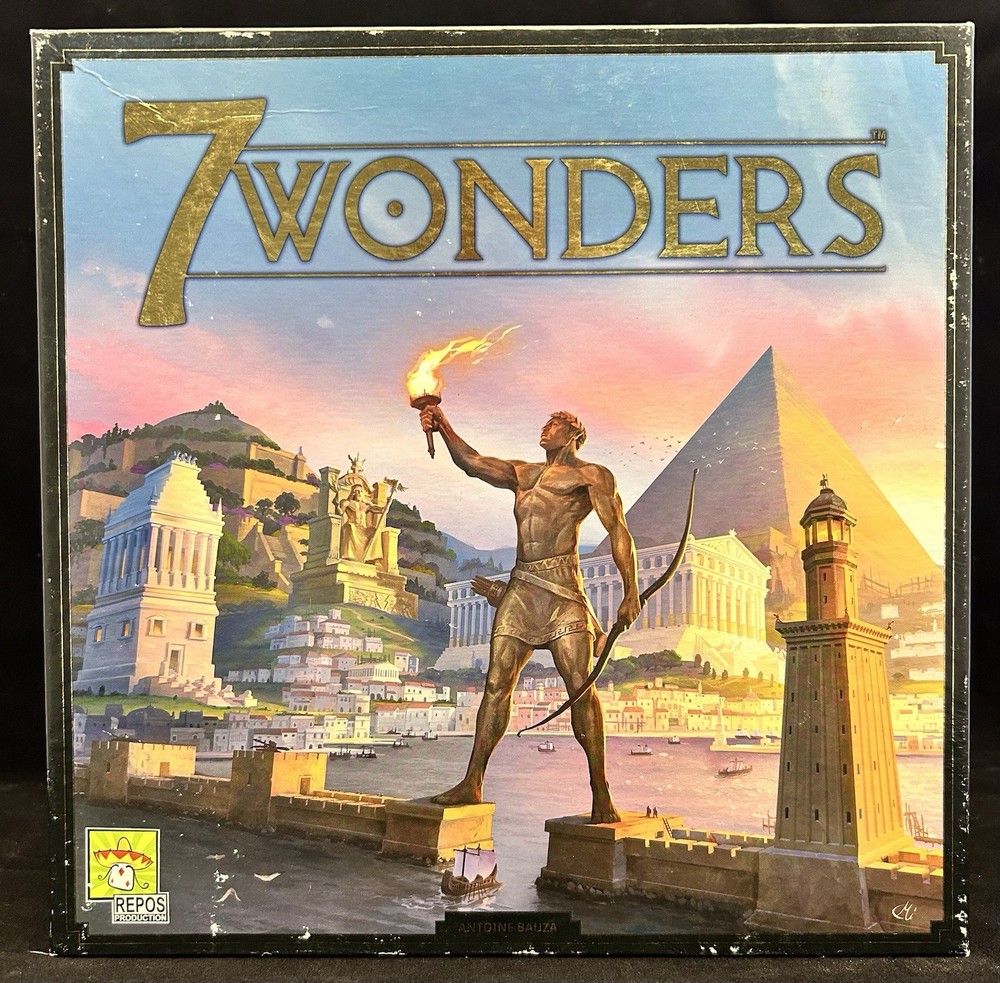 7 Wonders Board Game Repos Production 2010 – Complete