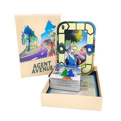 Agent Avenue Board Game Nerdlab Games New Sealed Christian Kudahl