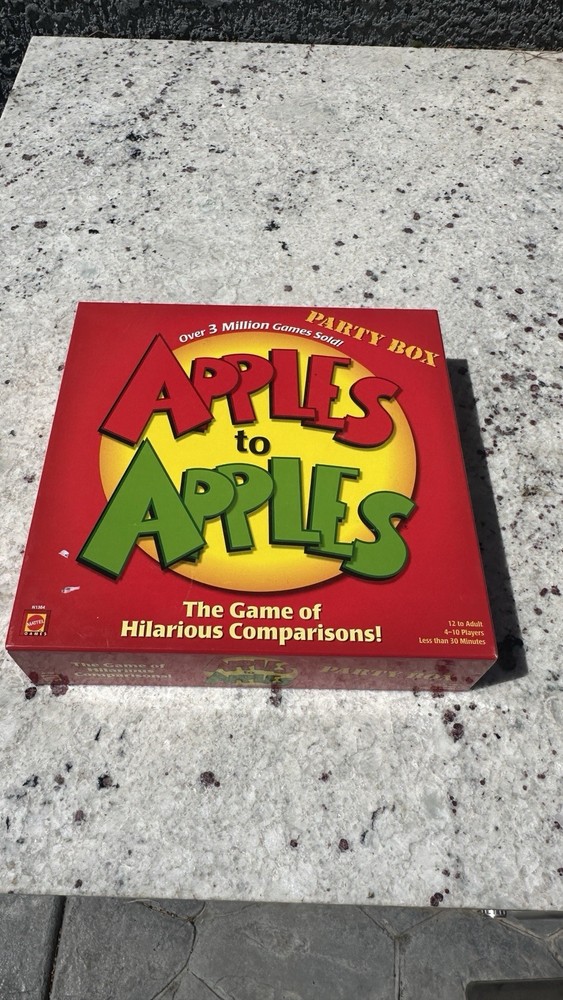 Mattel Apples to Apples Party Game 1000+ Cards 4+ Players Ages 12+
