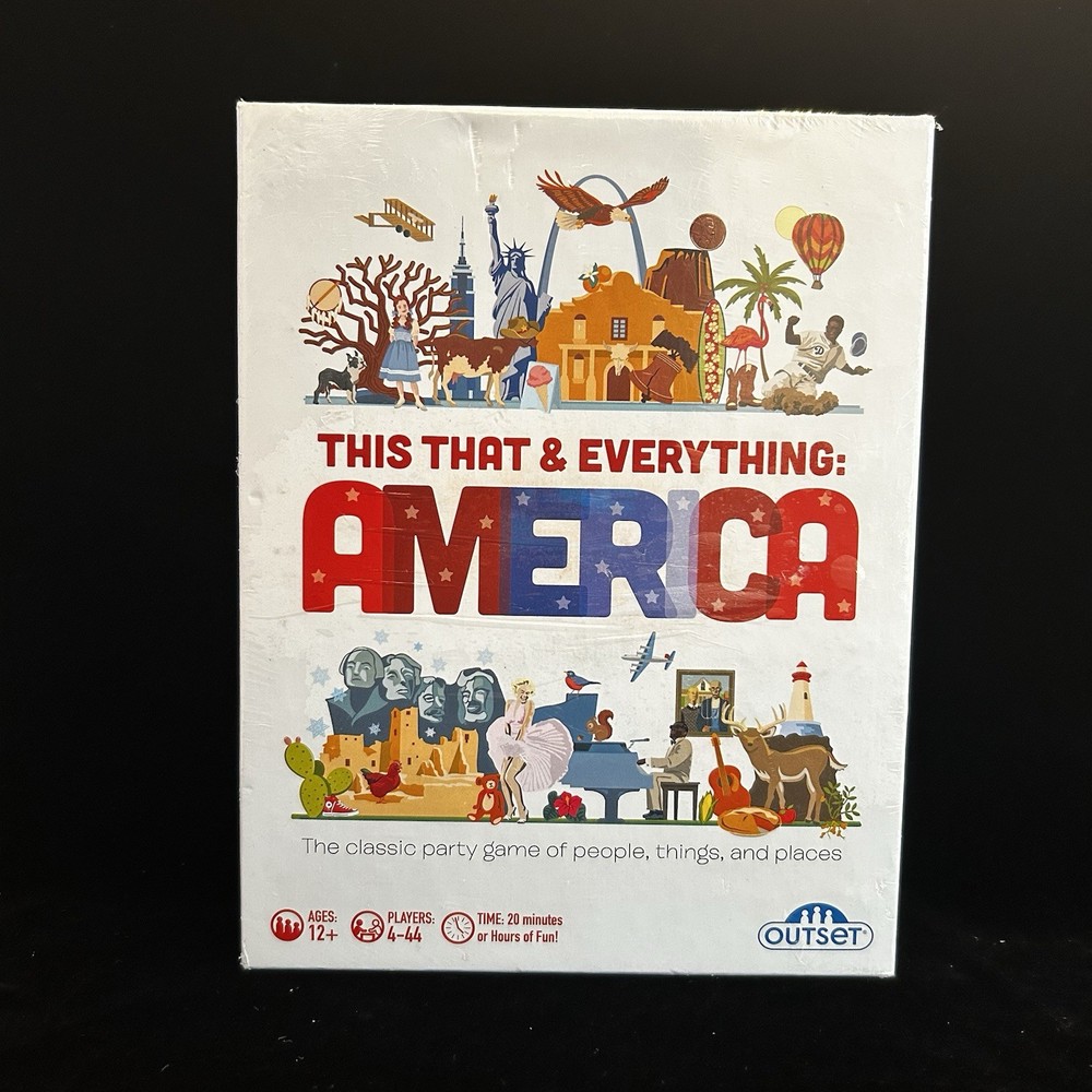 New – Outset Media This That & Everything: America – Ages 12+ | 4-44 players