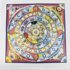 The Psychic Circle Board Game Magical Message Board COMPLETE Spiritual Ouija