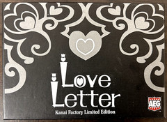 AEG – Love Letter Card Game Kanai Factory Limited Edition – COMPLETE! EXCELLENT!