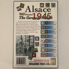Avalanche Press Ltd. Alsace 1945: The German Attack War Board Game 2005