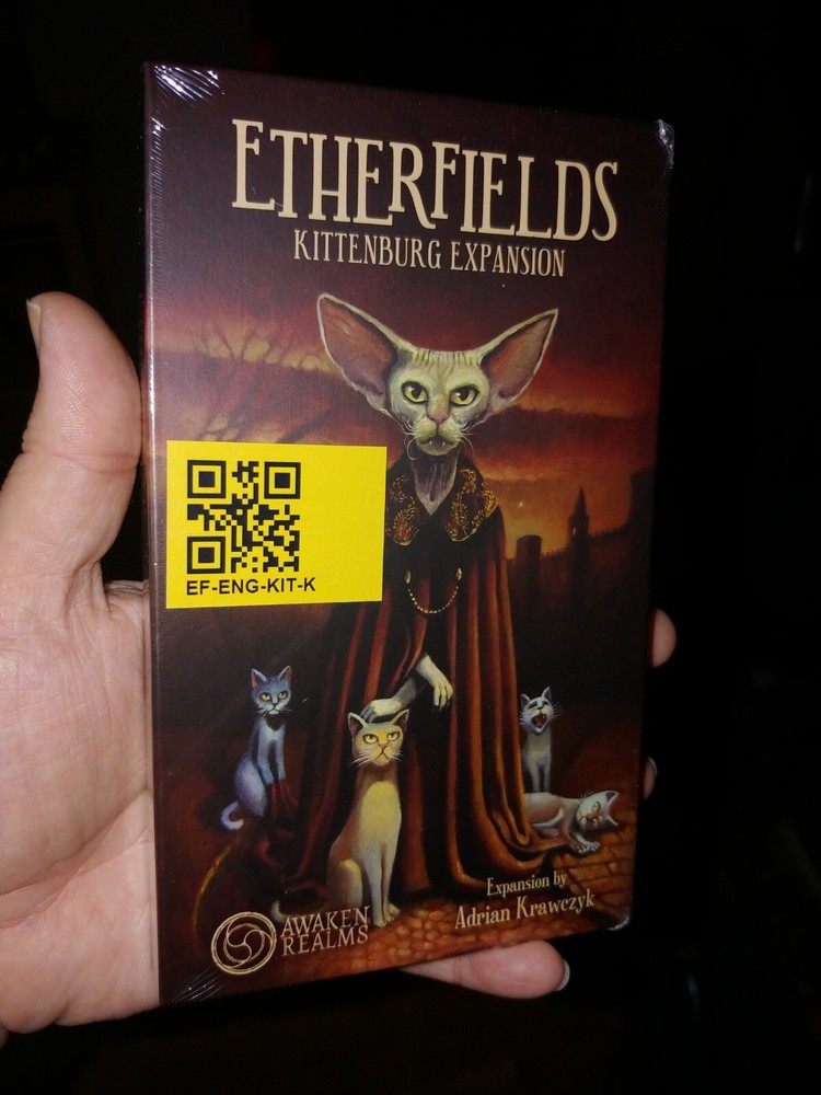 Etherfields: Kittenburg Expansion 2022 Kickstarter Exclusive Promos – New!