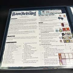 Ham Helsing Adventure Board Game Graphic Novel Monster Hunting Pig Ages 10+ MIB