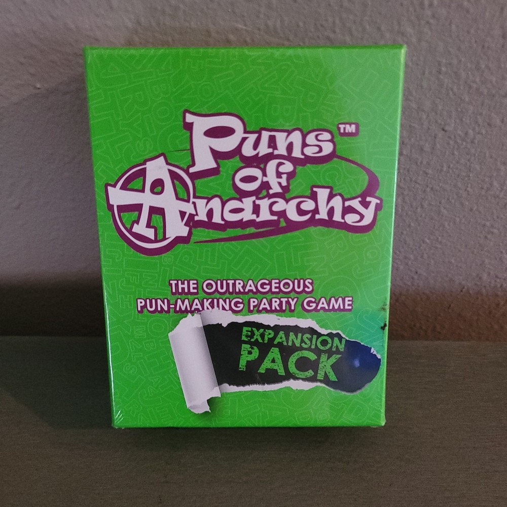 Puns of Anarchy Expansion Pack The Outrageous Pun-Making Party Game **NEW