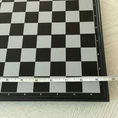 Travel Chess Board Set Magnetic Pieces & Board QuadPro Brain Games to Go