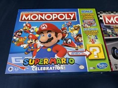 Super Mario Menopoly Bundle Set Of 2 Complete Games Used W/Bonus Characters
