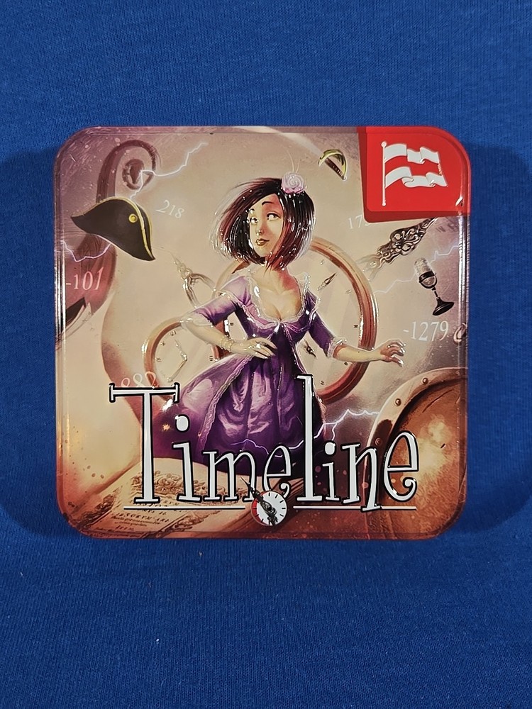 Timeline – Historical Events Card Game (2012) COMPLETE w/ all 110 Cards Asmodee