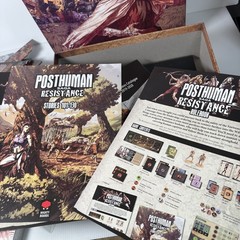 Posthuman Saga Board Game Mega Mutant Kickstarter All-In w/ Expansions