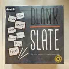 USAopoly Blank Slate Party Word Game 3-8 Players Dry-Erase Markers 8+ Years