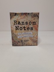Ransom Notes Game -The Ridiculous Word Magnet Party Game – New/ Box Has Damage