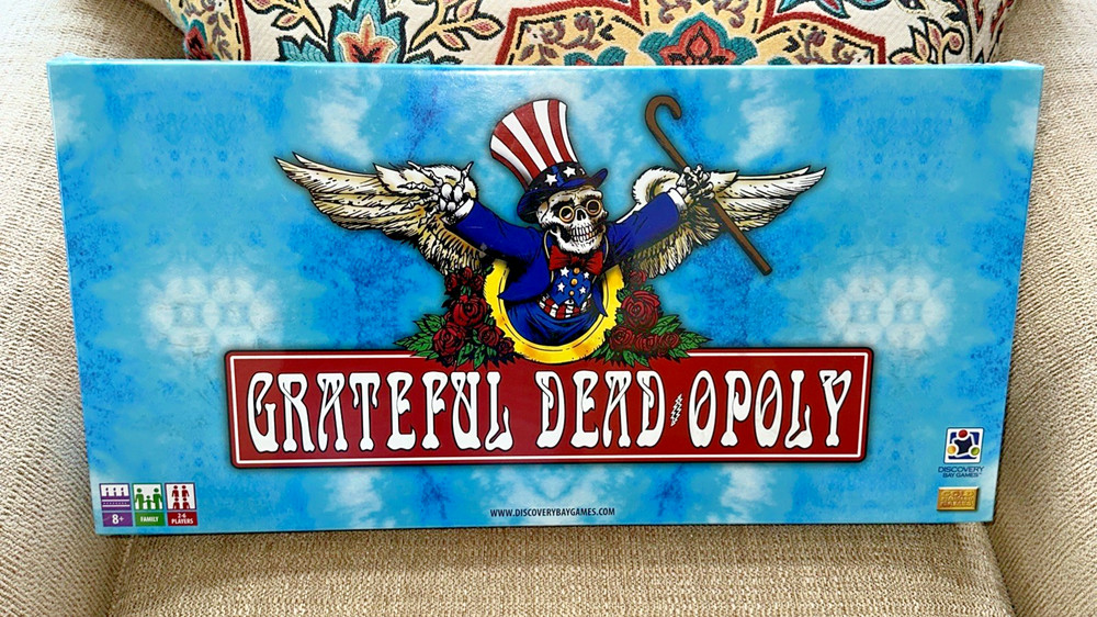 NEW! SEALED! GRATEFUL DEAD Discovery Bay Games Grateful Deadopoly Game Board