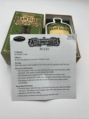 Clarendon’s Brain Elixir After Dinner Riddles Game Front Porch Classics