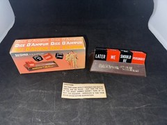 Vintage Dice D’Amour Adult Love Game Price Hong Kong NOS W/Box Naughty & Sexy