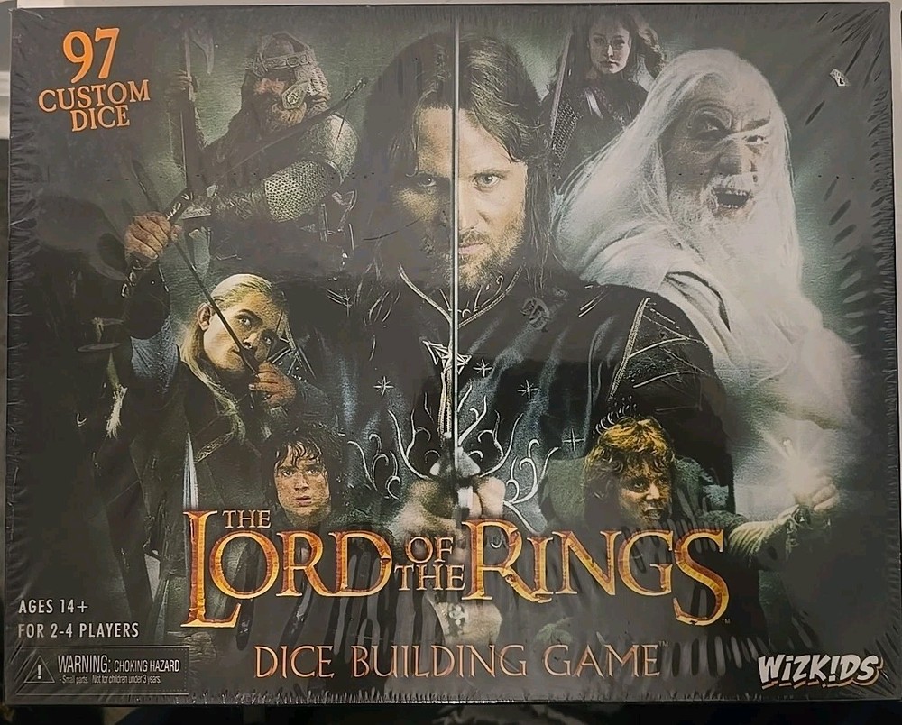 WizKids The Lord of the Rings Dice Building Game Game NECA Factory Sealed 2013