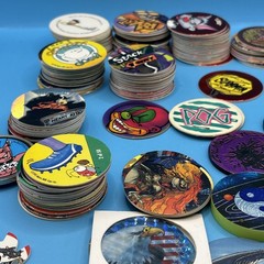 Lot of 175+ POGs, Slammers and Milk Caps – Various characters, shapes, etc.