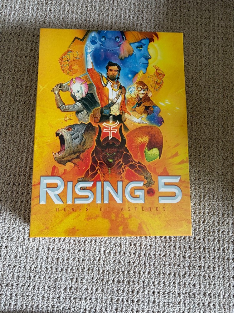 Rising 5 – Runes of Asteros (Collector’s Art Edition Kickstarter) SEALED NEW