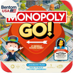 Monopoly GO! Board Game | Inspired by the Popular Mobile Board Game | Ages 8+ |