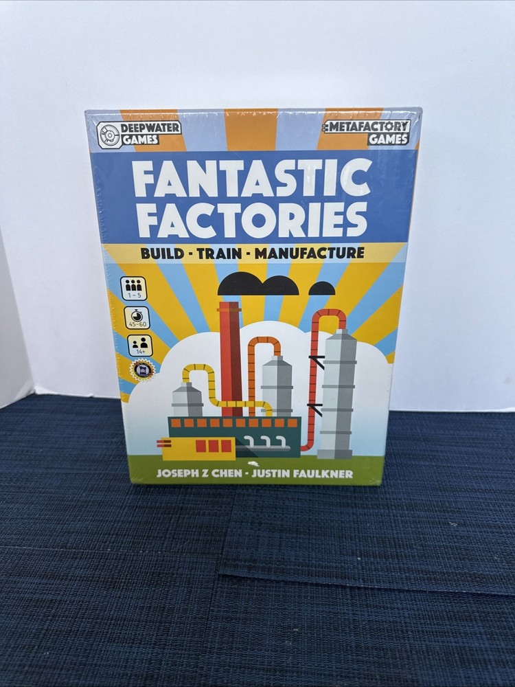 Fantastic Factories – A Game Of Industrial Dominance For 1-5 Players