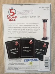 5 Second Rule Uncensored Game – Adult Party Game