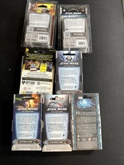 Star Wars LCG Card Game Lot With Watchmen Decks 7 Different New Unopened