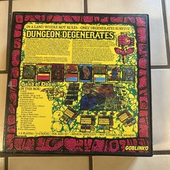 Goblinko Dungeon Degenerates Hand of Doom Board Game Complete, Great Shape