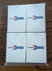 Hoyle Amtrak Pocket Trivia Game LOT Music Sports Movie Television NEW