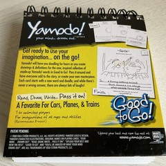 Yamodo Travel Kid’s Game Drawing Pad On the Go Games Spiral Book (HC, 2008)