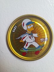 Vintage THE SIMPSONS Antique Tazos Taso Pogs