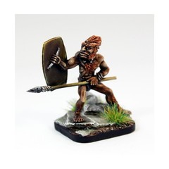 Alternative Armies Mini 28mm Fir Bolg Warrior w/Spear and Shield Pack New